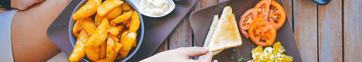 Eating Deli at Nile International Market.